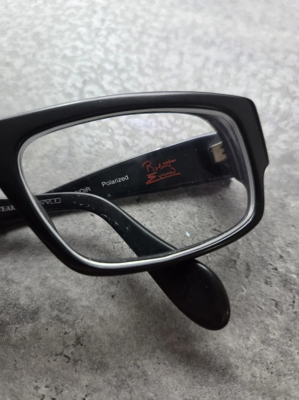 Oliver Peoples X Robert Evans 20 Years Matte Black Polarized Glasses 56 17-135